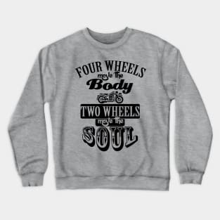 Two Wheels Crewneck Sweatshirt